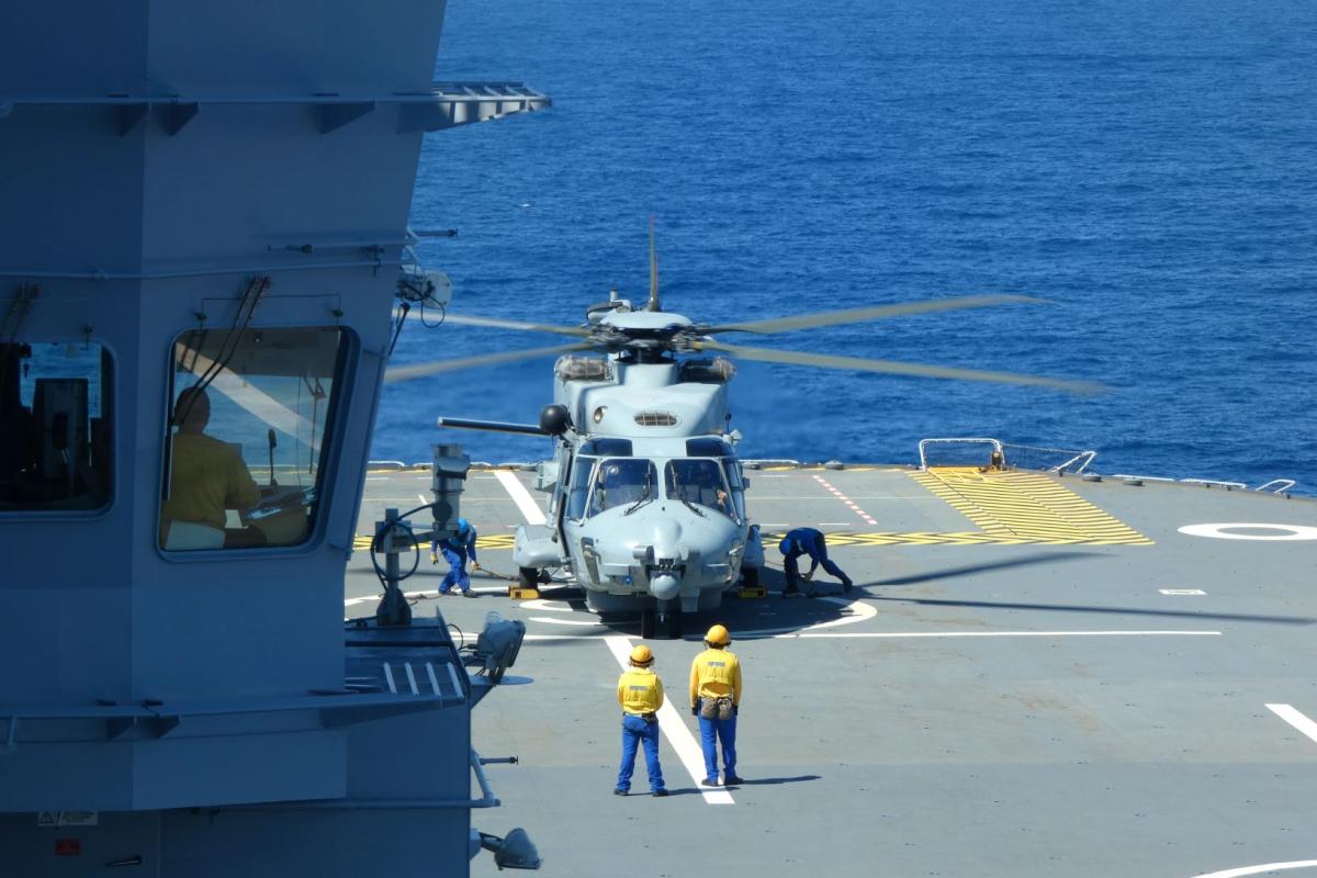  L’équipage du Tonnerre paré pour partir en mission