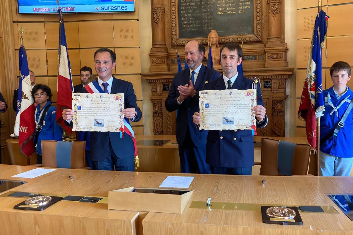  La Flottille 12F renforce ses relations avec la FREMM Alsace et avec sa ville marraine