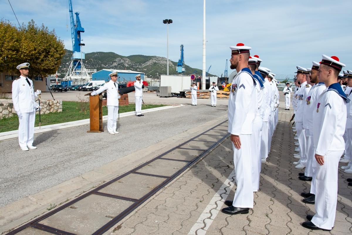  Un nouveau commandant pour l’Améthyste, équipage bleu