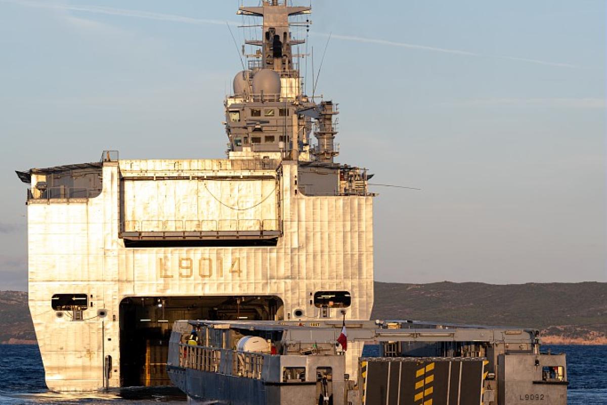  Entraînements du Tonnerre en mer Méditerranée