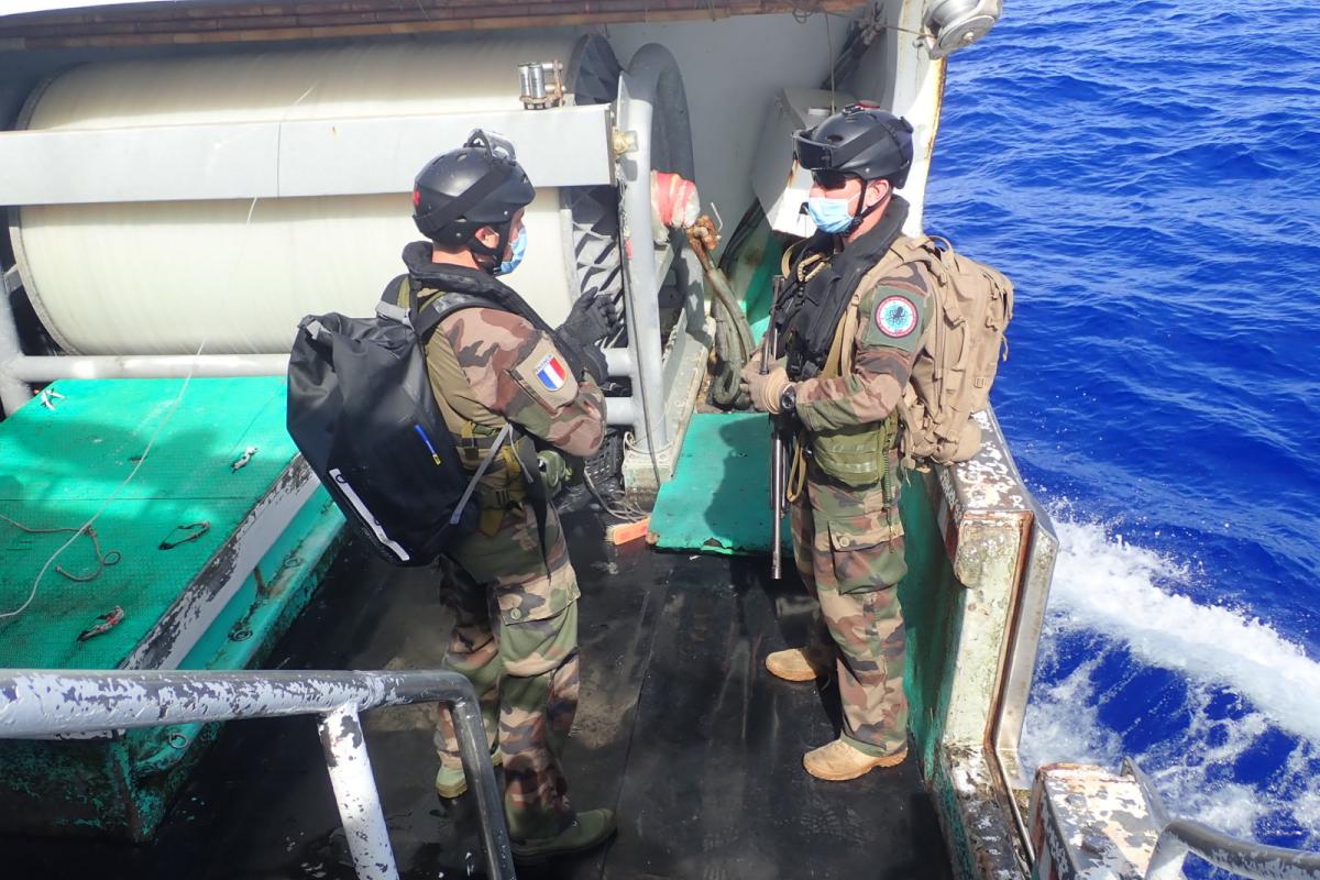  Mission Aquarius : police des pêches dans le Pacifique sud pour le Bougainville