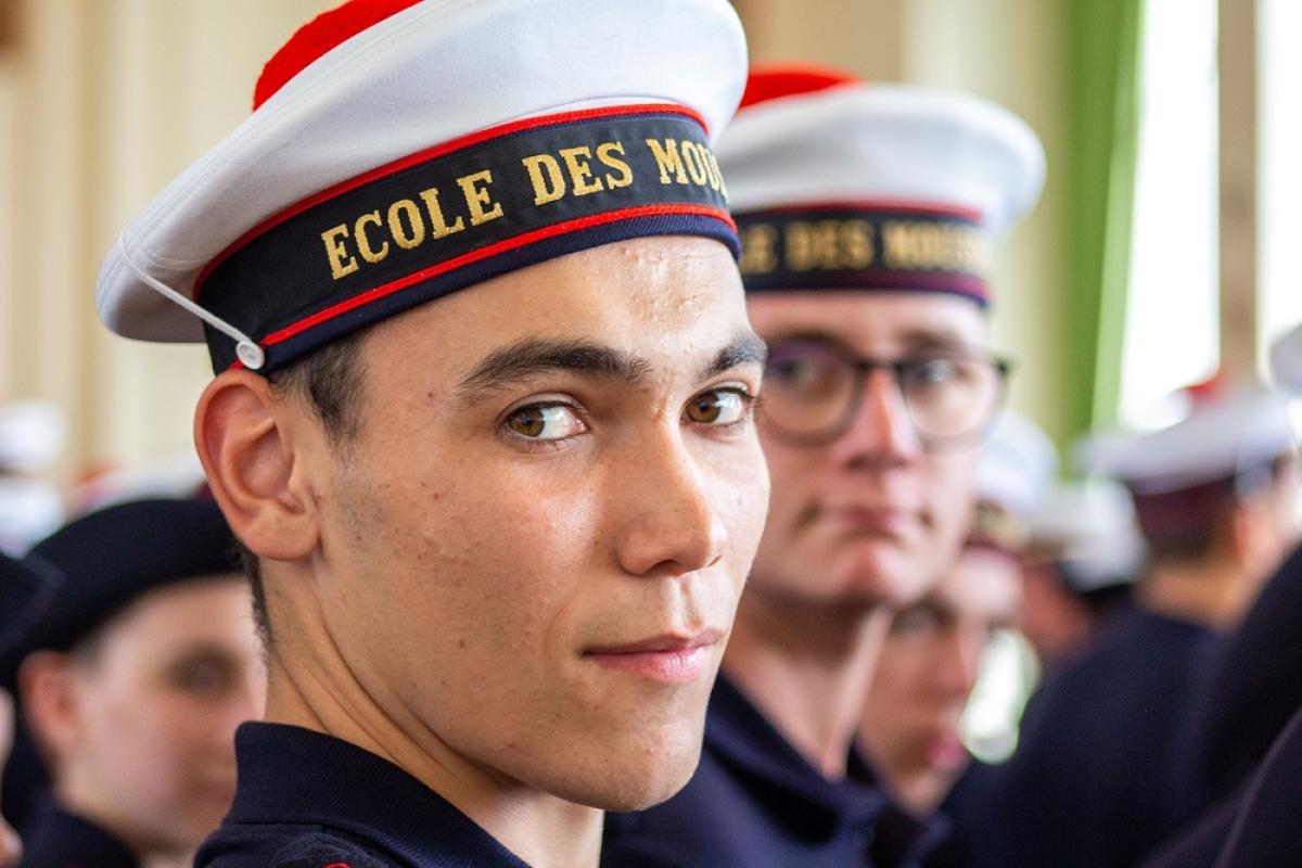  Cérémonie de remise de bâchis et de tricornes à l’École des mousses