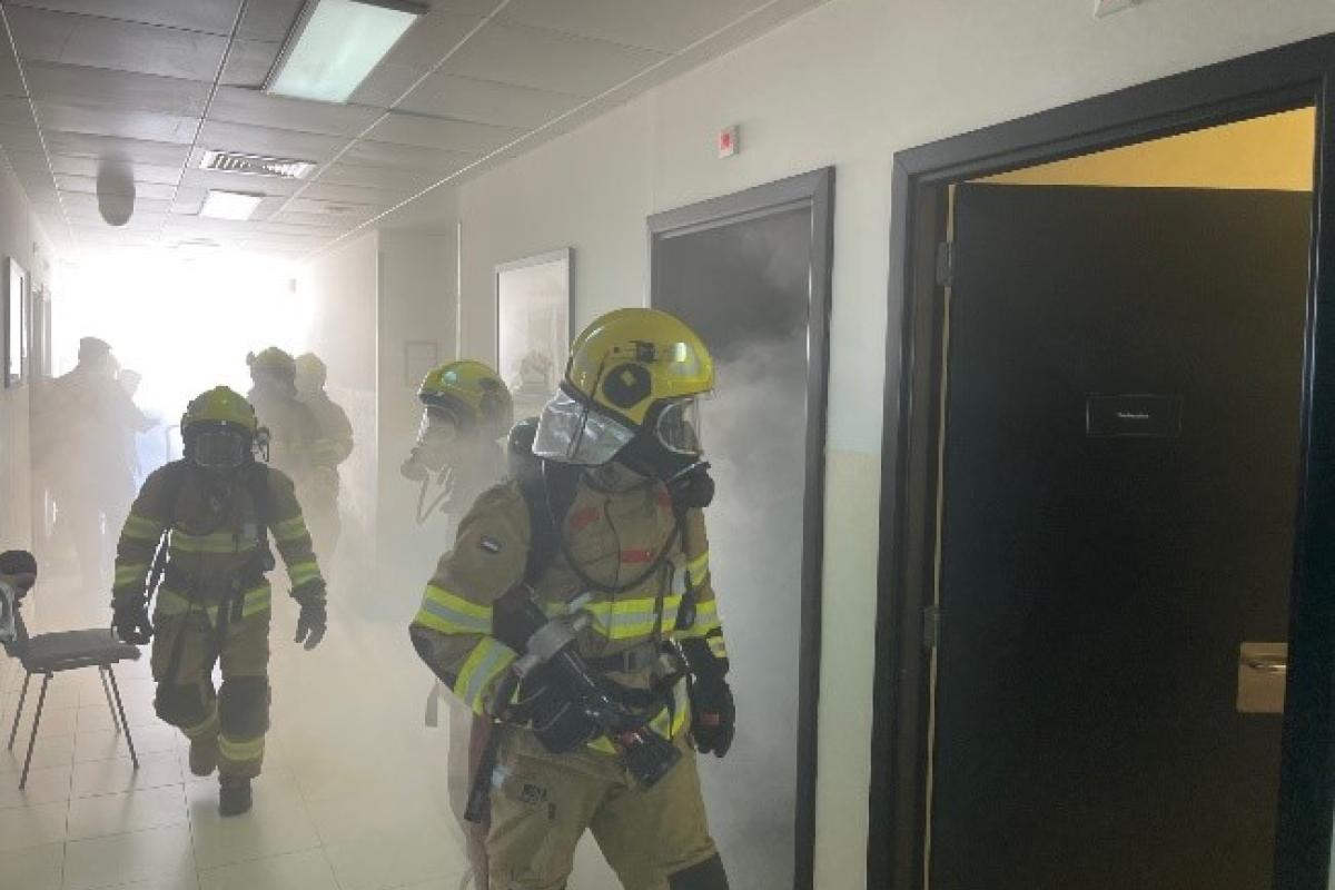  FFEAU – Exercice franco-émirien de lutte incendie sur la base navale d’Abu Dhabi