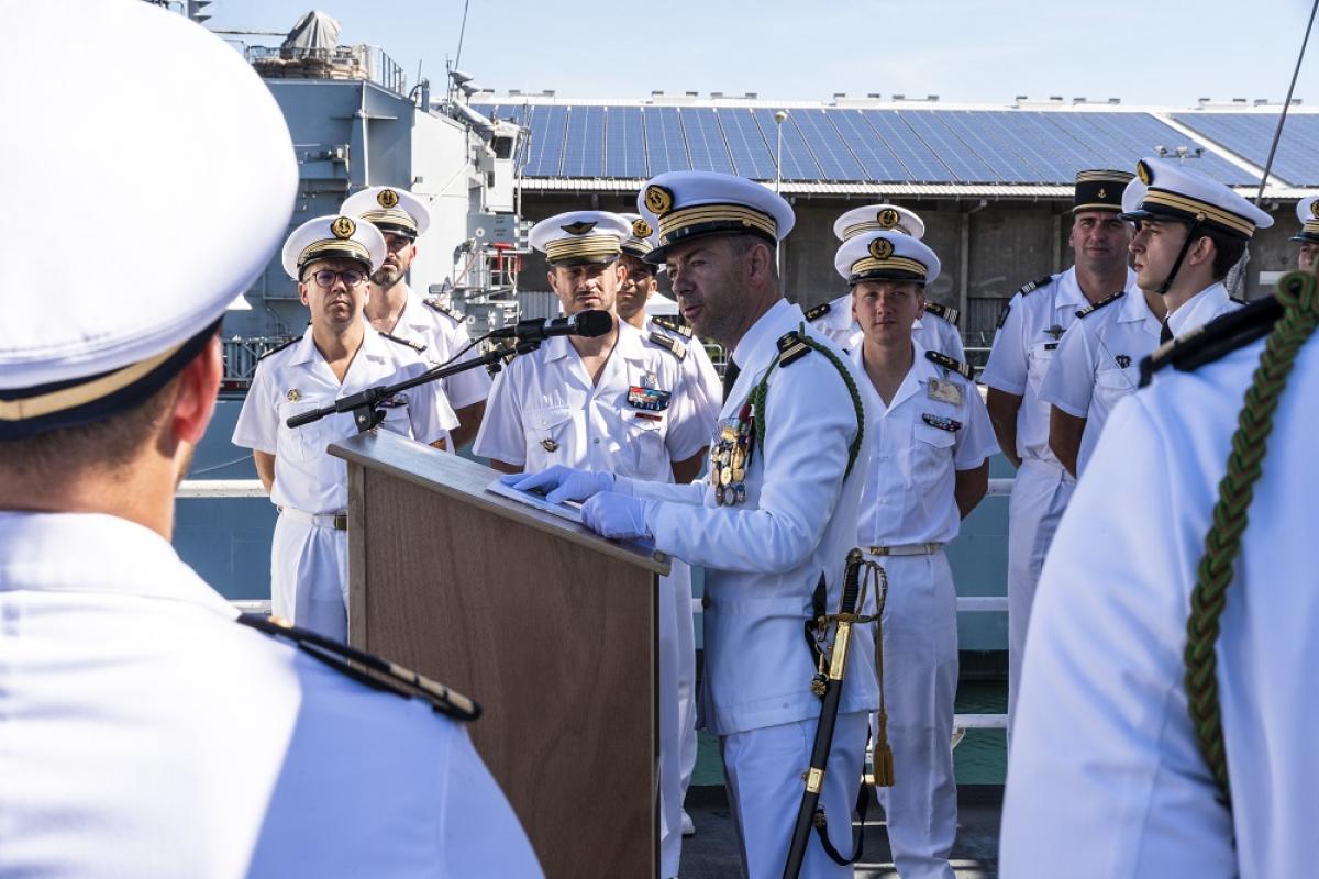  Passation de commandement pour Le Malin 