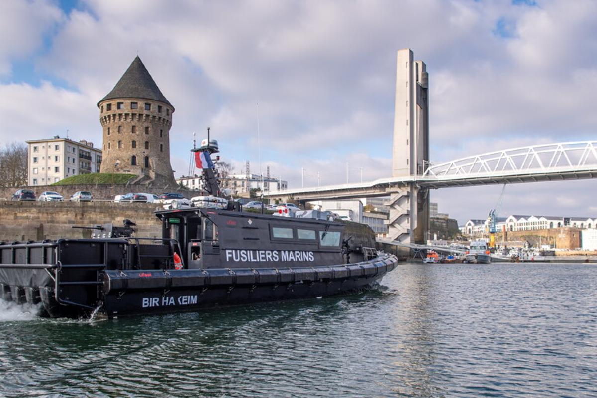 Baptême de la première vedette de fusiliers marins (VFM)