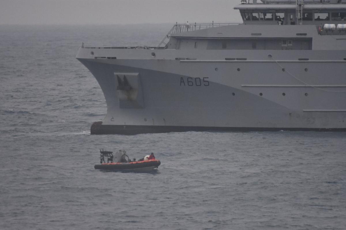  Tir d’une torpille MU90 version exercice par l’équipage A de la FREMM Bretagne