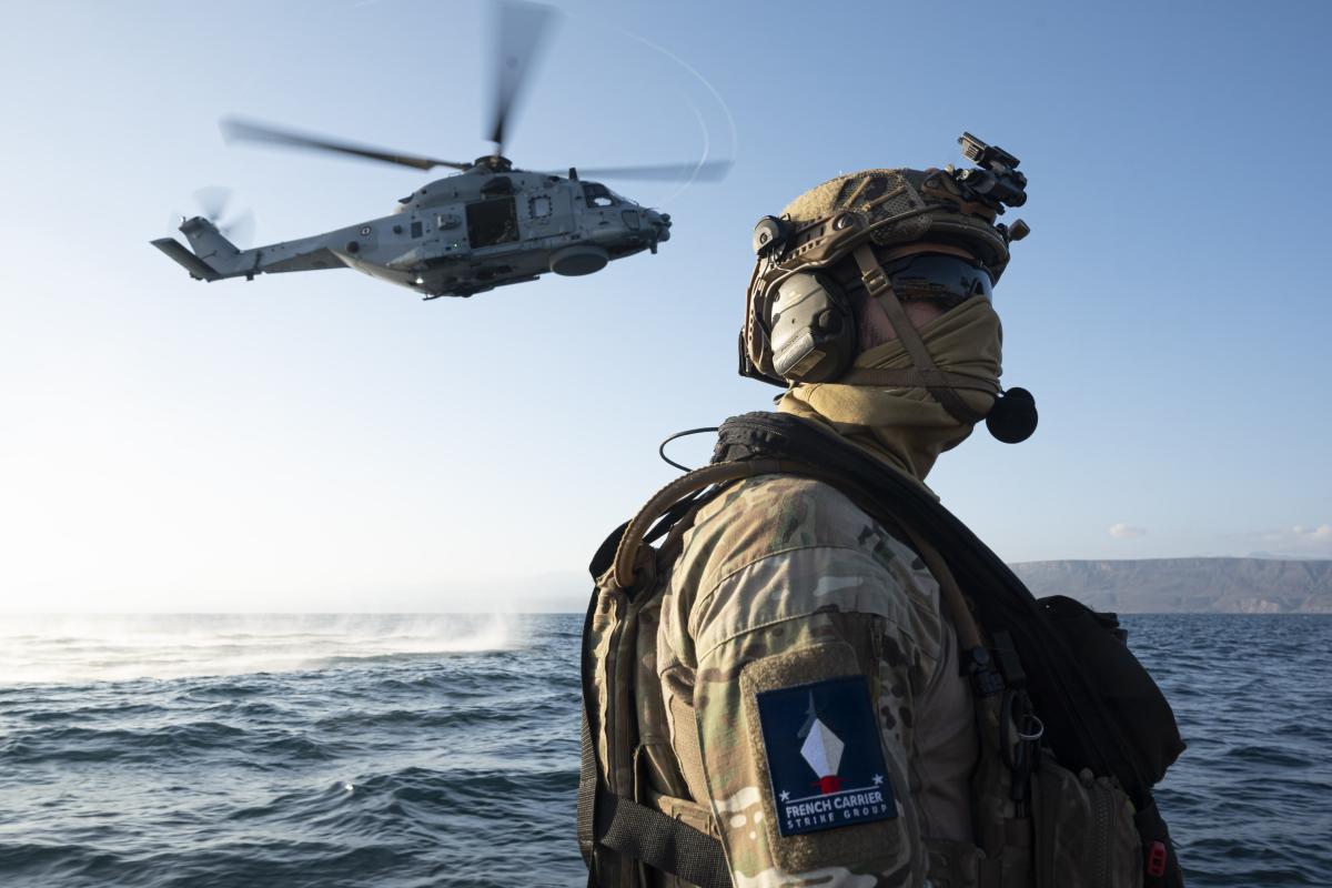  ANTARES – Le GAN coopère avec les fusiliers marins et commandos stationnés à Djibouti
