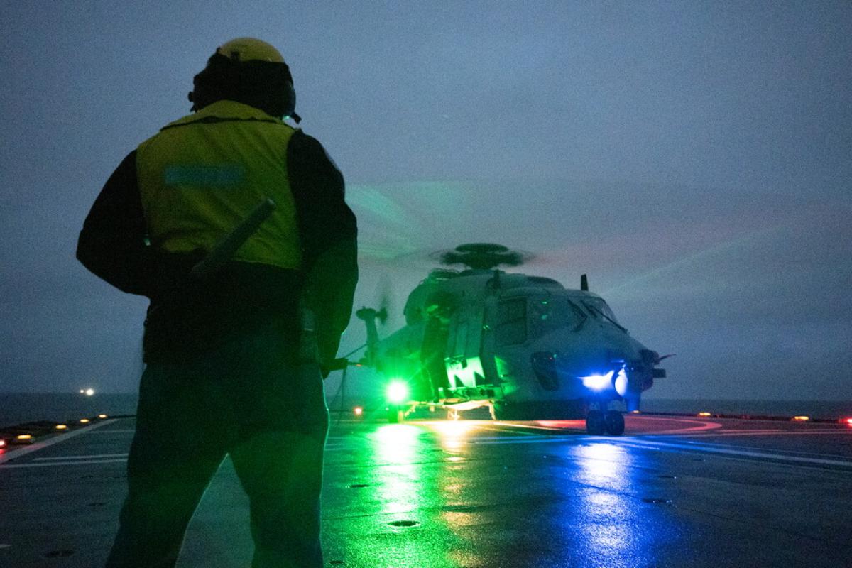 TAMOURÉ pour la Normandie : un équipage paré au combat