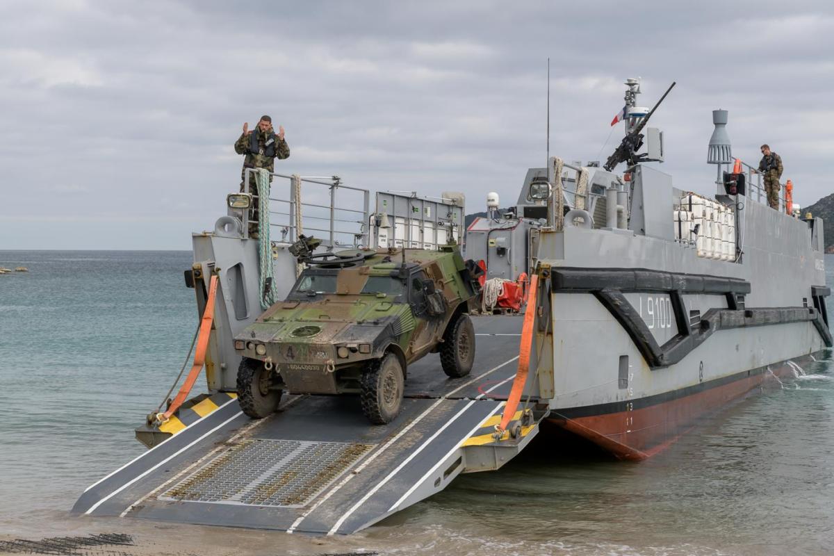  ORION 23 – Entrainement aux opérations de débarquement de la force amphibie sur les côtes Corse