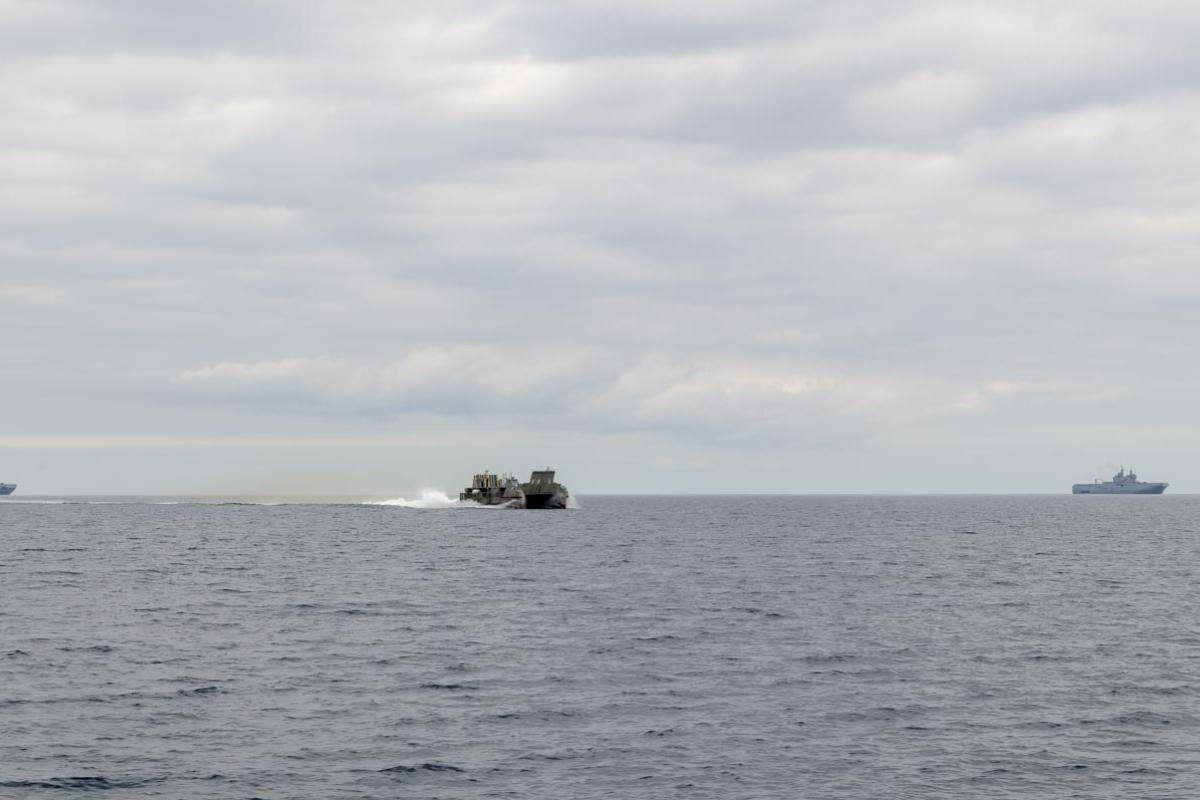  ORION 23 – Entrainement aux opérations de débarquement de la force amphibie sur les côtes Corse