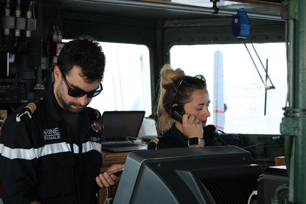  Portrait : SM Mélissa, chef passerelle et officier de manœuvre du CMT Andromède
