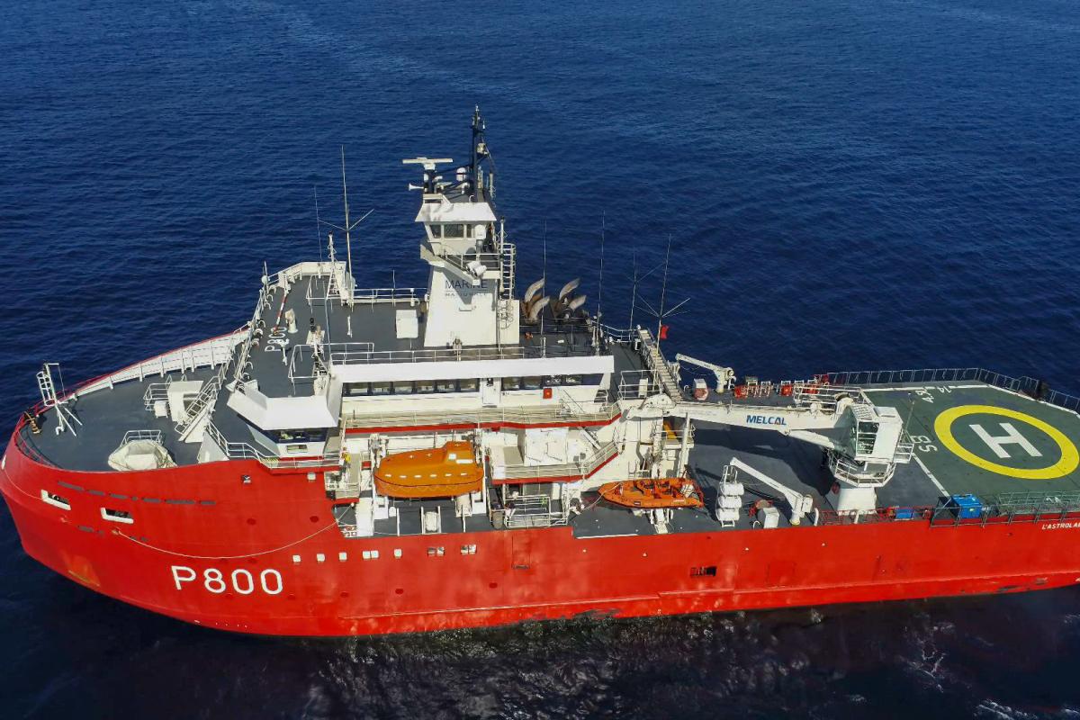 FAZSOI  - L’Astrolabe en mission de souveraineté dans les Terres Australes