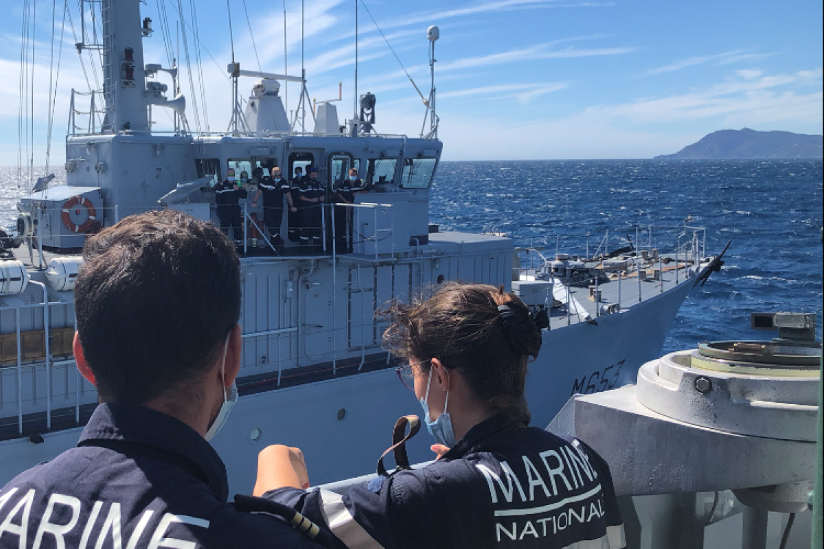 Le CMT Orion en opération sur l’Alice Robert