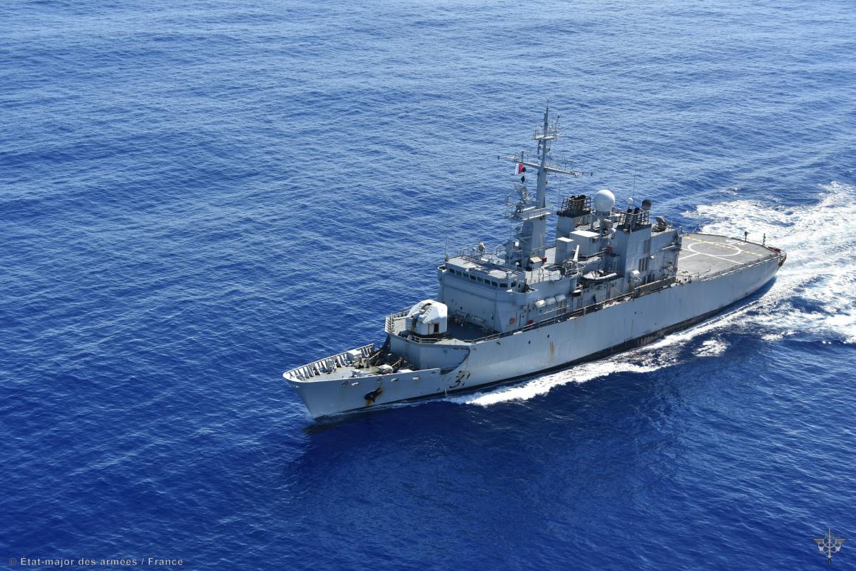 FS Prairial - Patrouille au large de l’île de Pâques