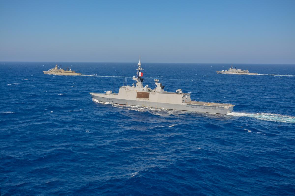 MÉDITERRANÉE ORIENTALE - Fin de l’exercice EUNOMIA