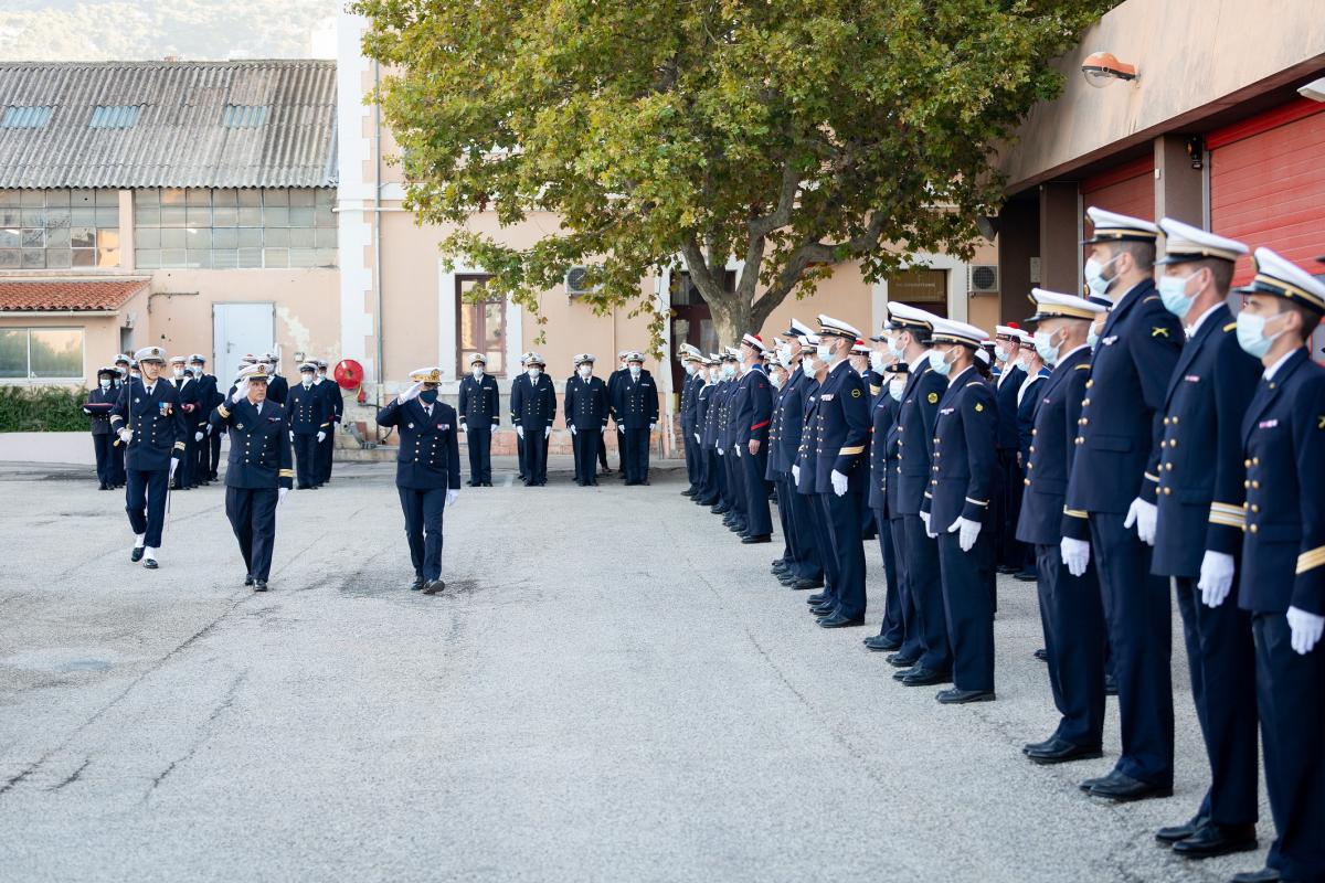 La compagnie de marins pompiers de Toulon allume ses 110 bougies