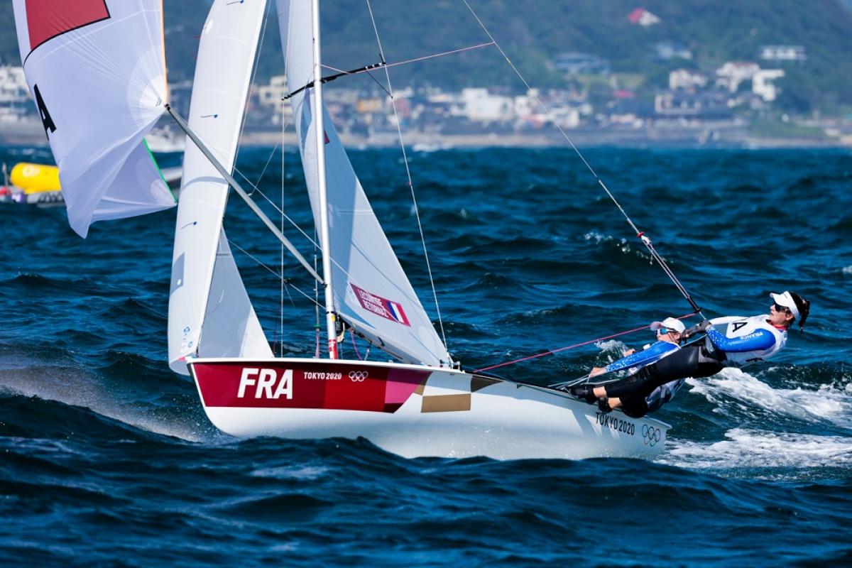 Portrait : Camille Lecointre réserviste Marine championne olympique