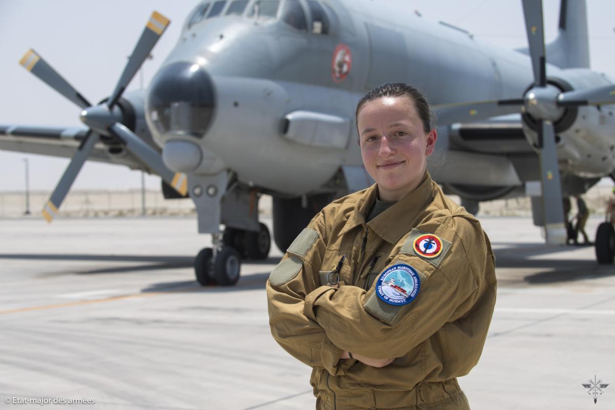 AGÉNOR : Portrait du second maître Laurine, opérateur détecteur navigateur aérien sur Atlantique 2