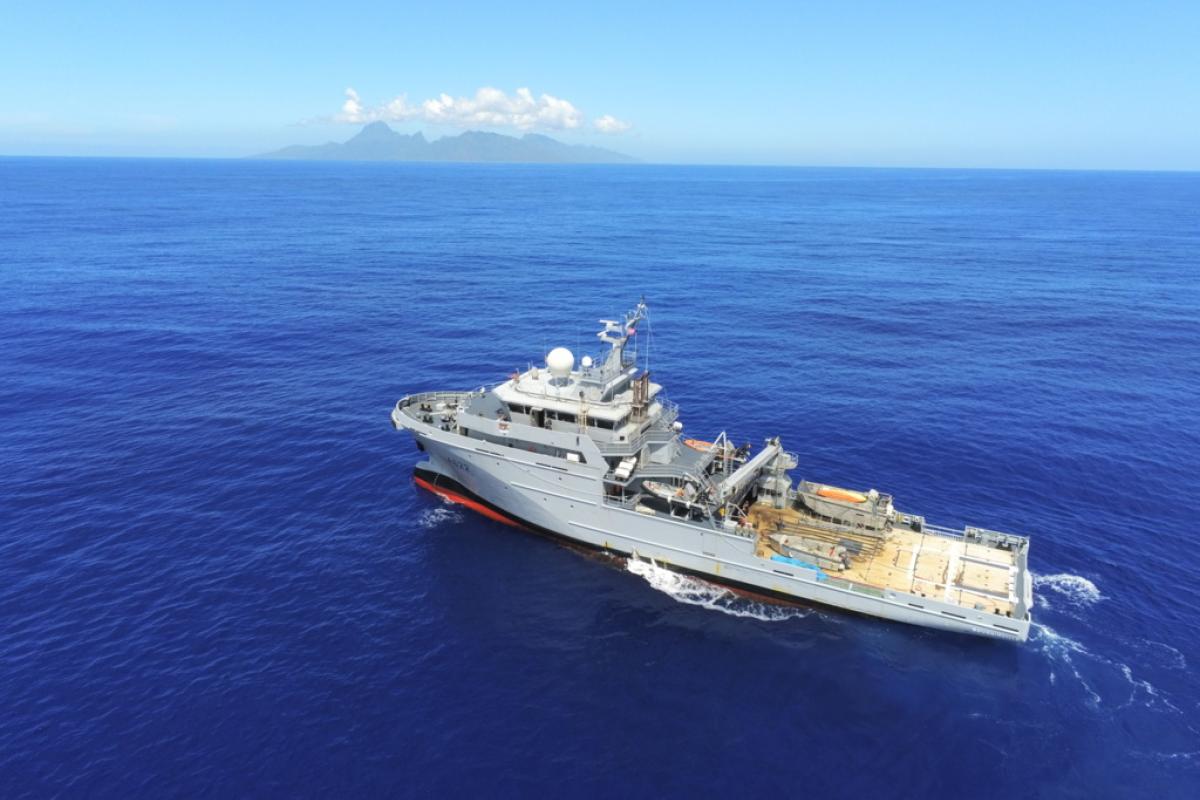 45 jours de mission pour le Bougainville et l’équipage B