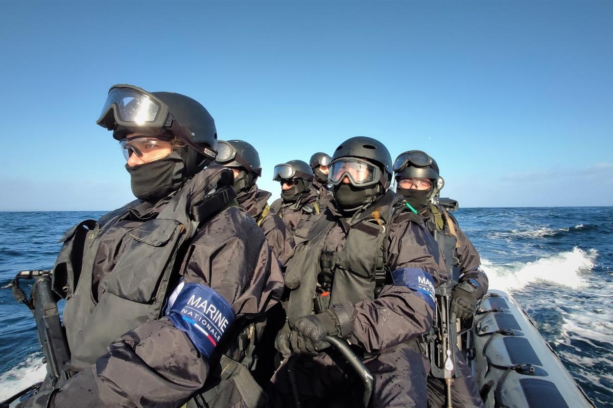ATLANTIQUE NORD - Les marins de la frégate multi-missions Normandie intensifient leurs entraînements.
