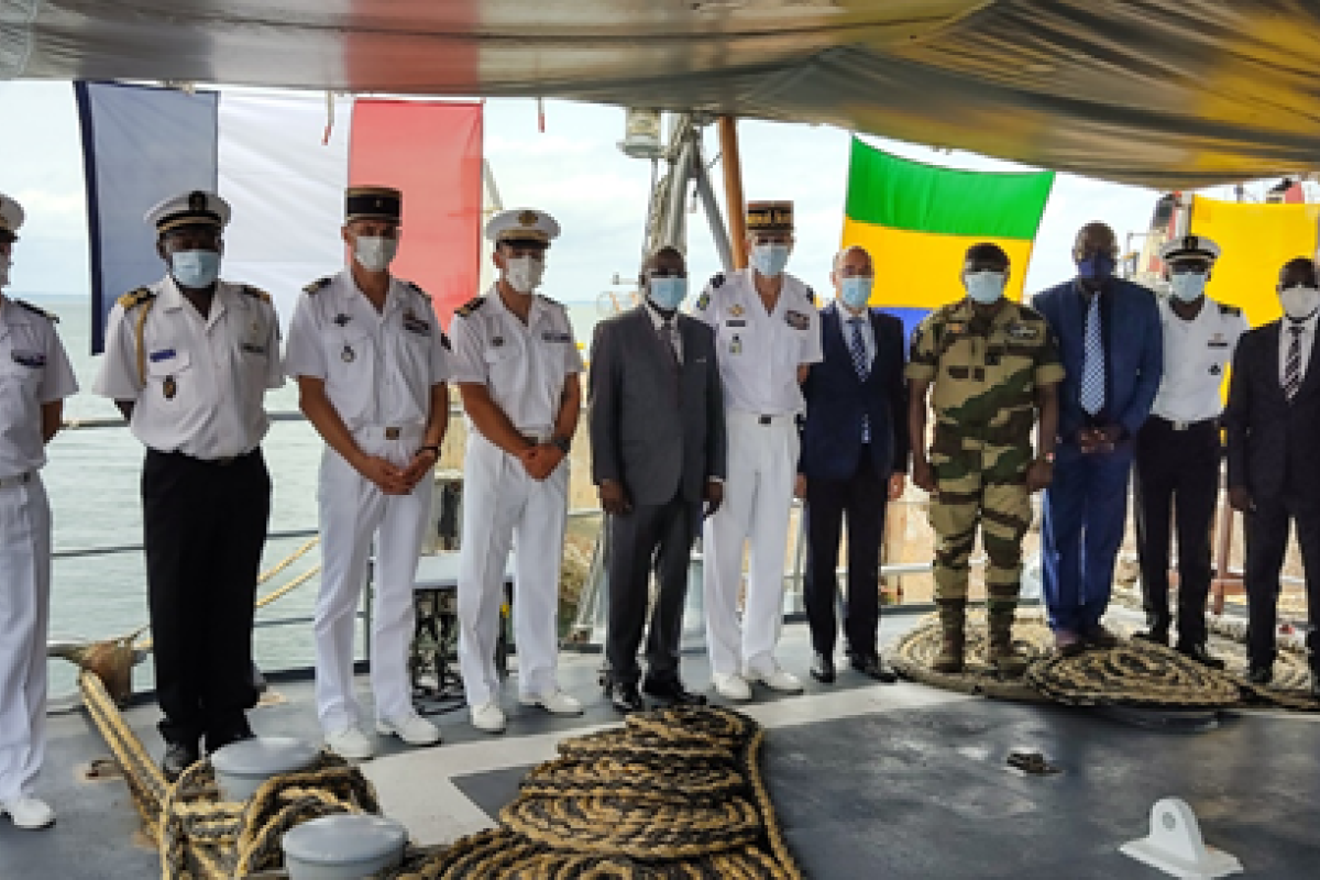CORYMBE 158 – Coopération franco-gabonaise à Port-Gentil