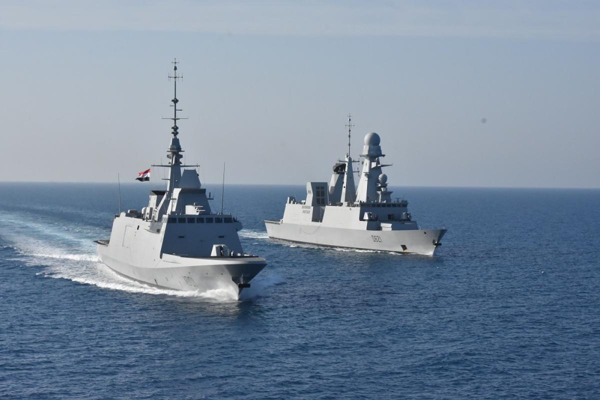 MEDITERRANEE ORIENTALE – Coopération franco-égyptienne pour la Frégate de défense aérienne Chevalier Paul