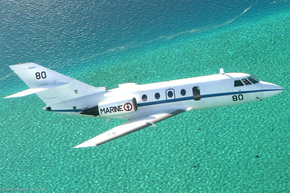 FAPF - Participation d’un Falcon 200 à la mission AETO