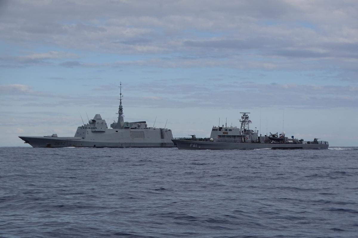 Méditerranée – La Frégate multi-missions Provence s’entraîne avec la marine chypriote