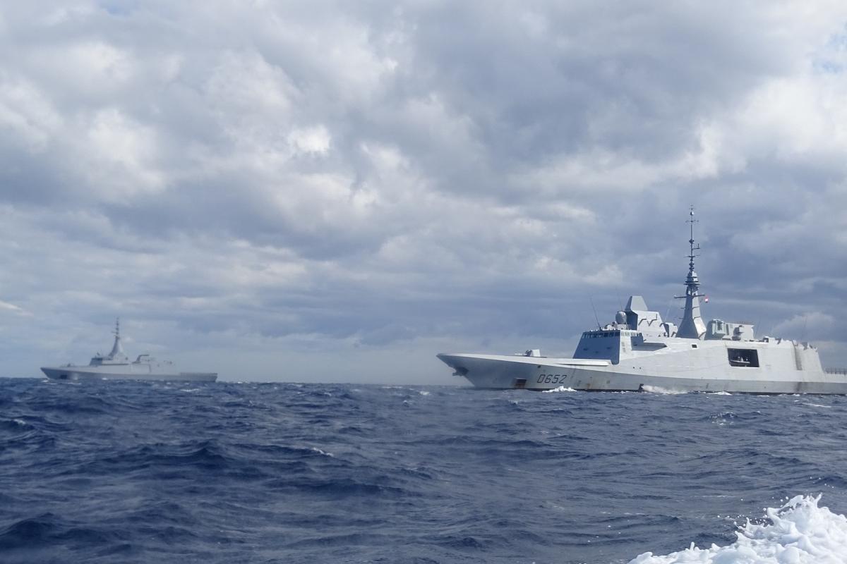 Méditerranée orientale – La Provence s’entraîne avec la marine égyptienne