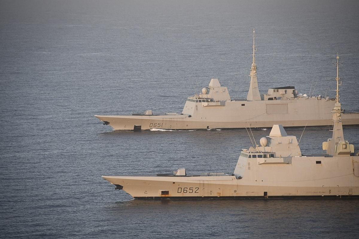 Carrefour d’opérations pour les bâtiments de la Marine nationale