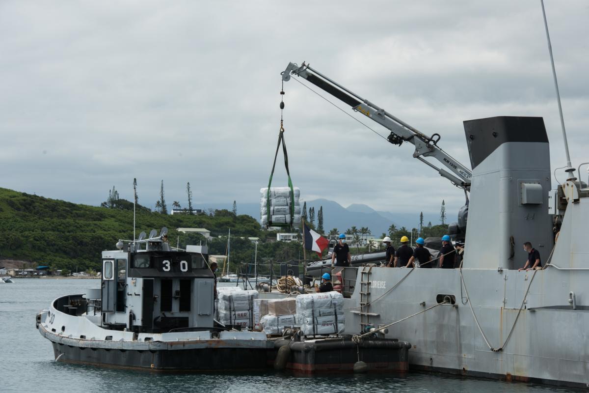 France du Pacifique – Les forces françaises mobilisées au profit des îles Tonga