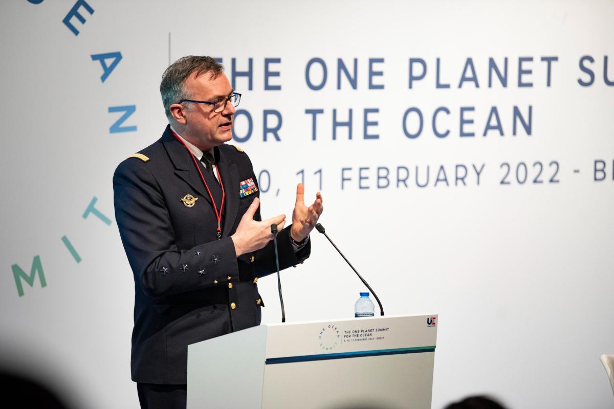 La Marine nationale partenaire du One Ocean Summit