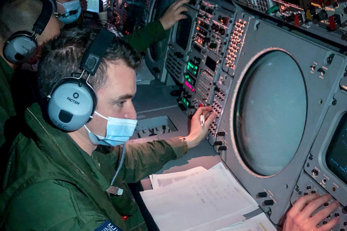 CLEMENCEAU 22 - Des unités du groupe aéronaval en soutien associé à l’opération EUNAVFORMED IRINI 
