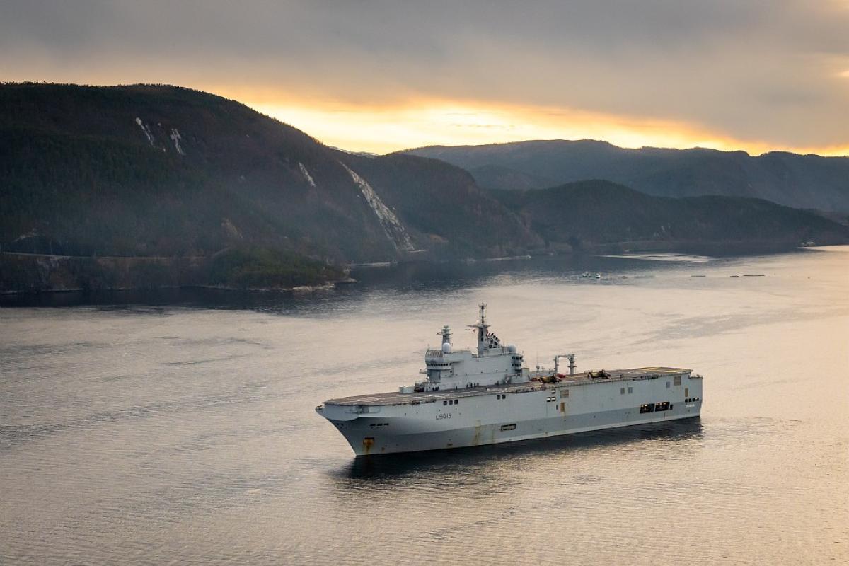 COLD RESPONSE 2022 - Les marins du Dixmude en route pour le Grand Nord