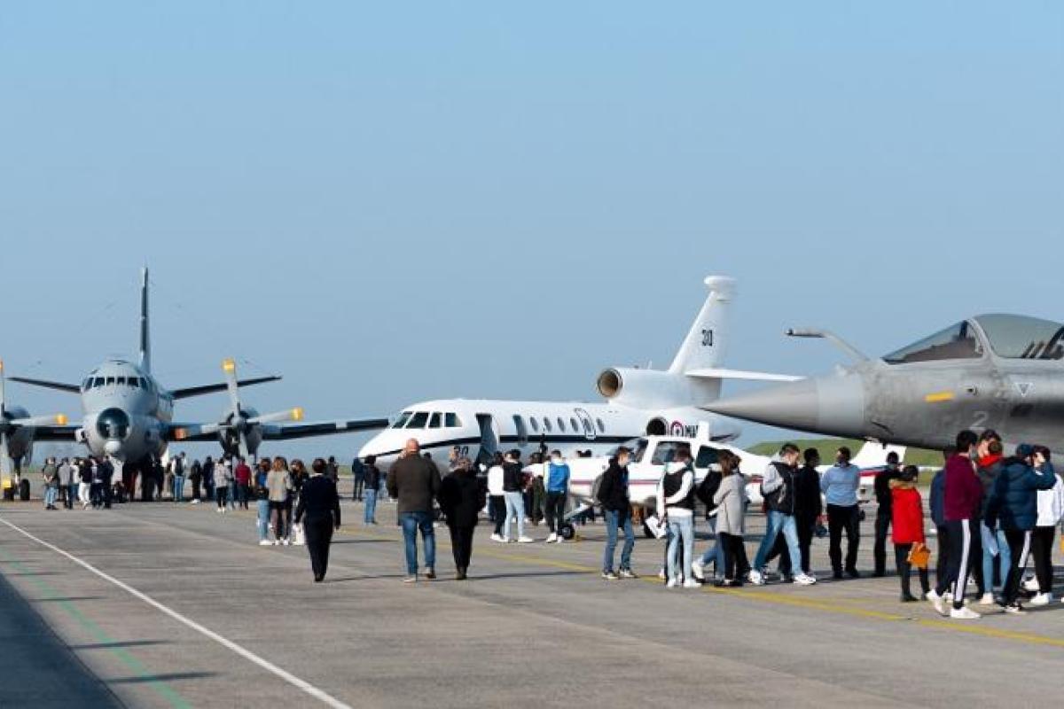 Forum des métiers de l’aéronautique navale de la BAN Landivisiau