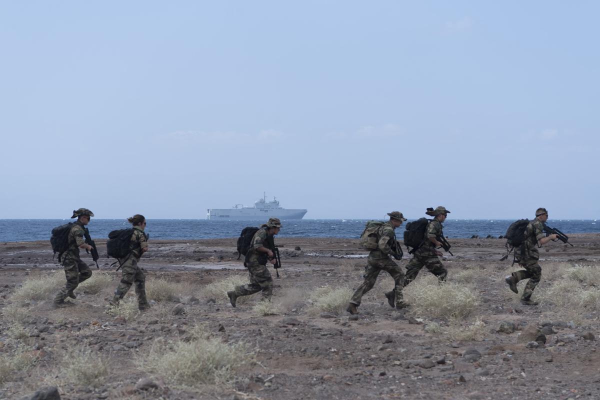Expérience de terrain pour les officiers-élèves du groupe Jeanne d’Arc 2022