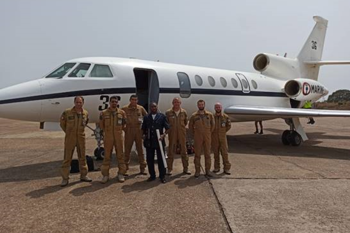 Golfe de Guinée : Le Falcon 50 M de Dakar en Guinée pour lutter contre la pêche illégale