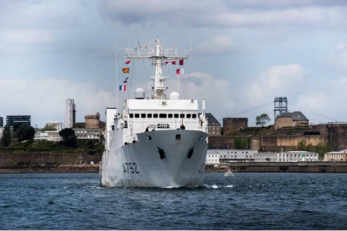 Le Borda débute sa mission ZMATO