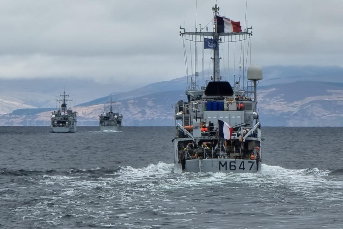 ATLANTIQUE NORD : Les marins de L’Aigle, guerriers de la chasse aux mines, participent à l’exercice MCM Warrior 