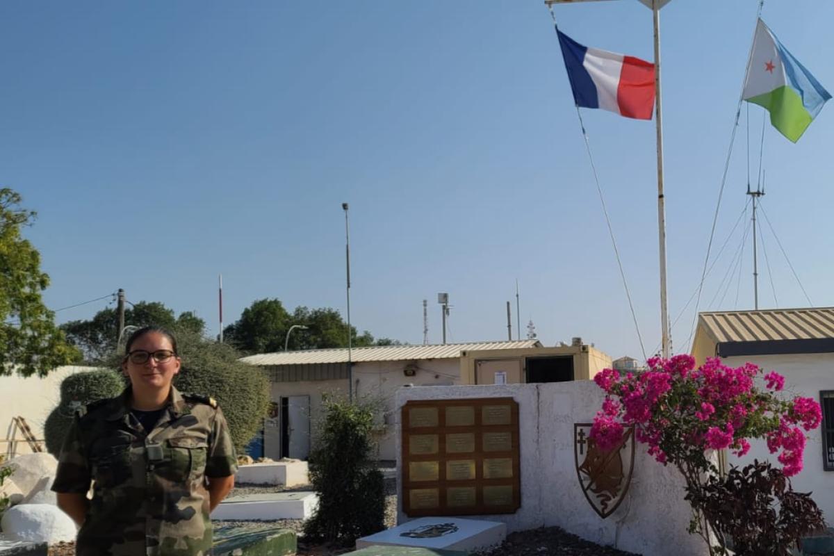 Portrait : Second maître Nolwenn, commis à Djibouti