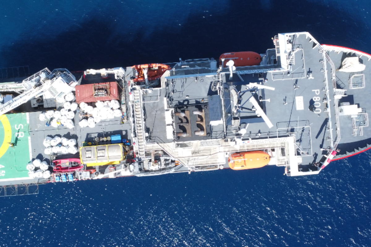 TRDI réussie pour le Patrouilleur Polaire L’Astrolabe