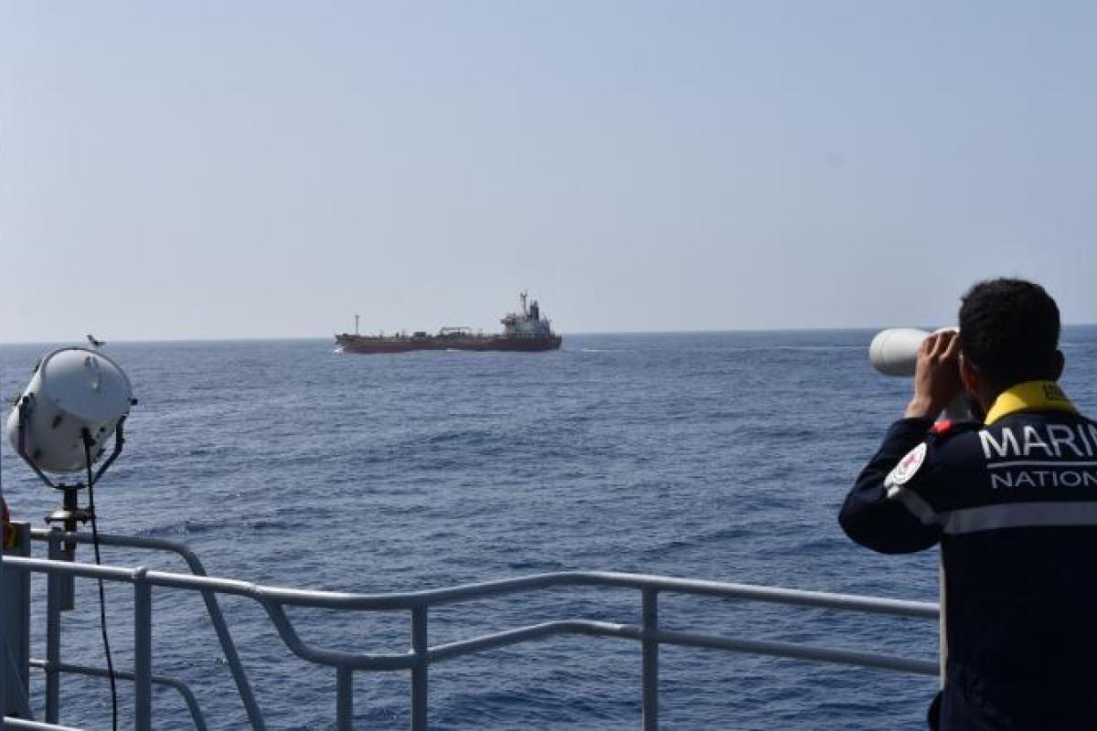 Méditerranée centrale - Le Commandant Blaison engagé dans l’opération européenne IRINI