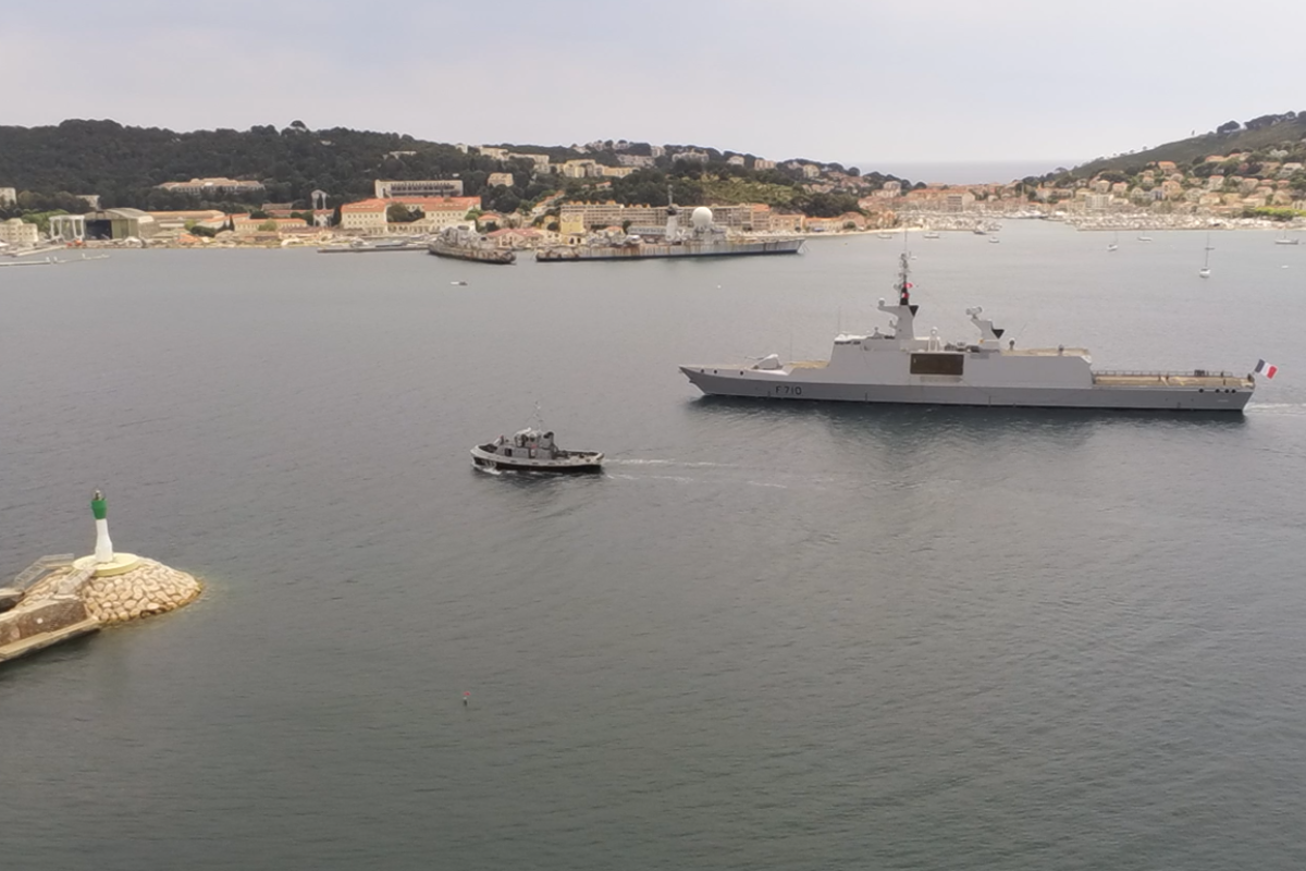 Le La Fayette entame sa phase d’essais à la mer