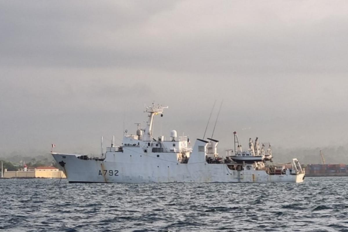 ZMAtO 22 : coopération hydrographique inédite entre la France et le Nigéria