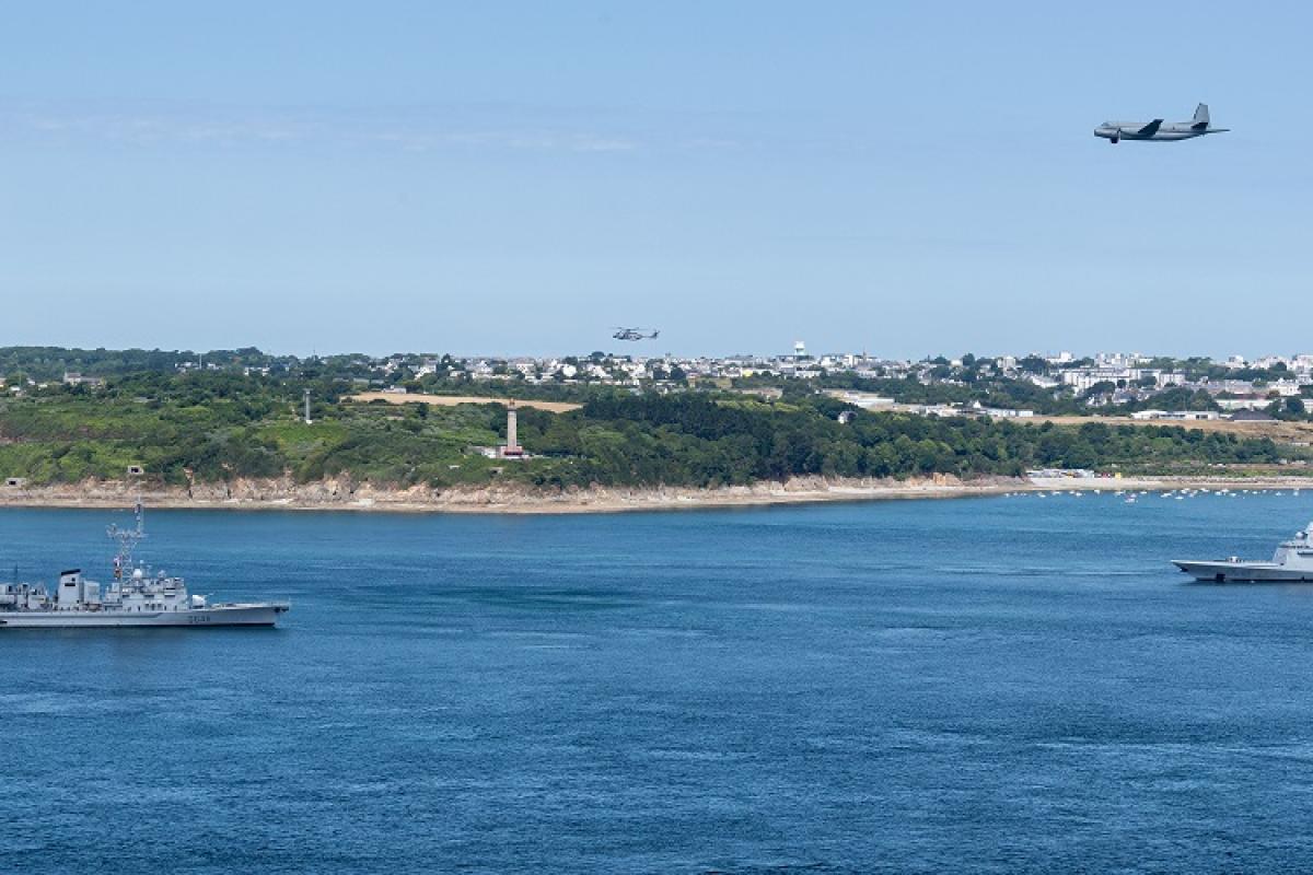 Ultime hommage aux frégates F70 et dernière sortie à la mer du Latouche-Tréville