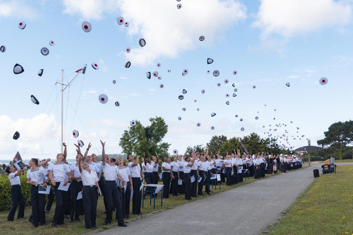 Fin de formation pour les mousses