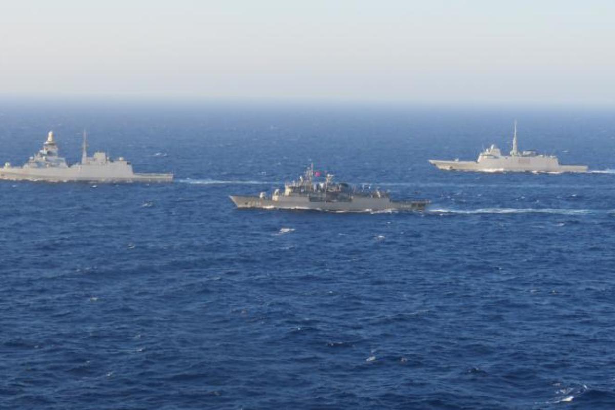Méditerranée orientale – Visite du COM SNMG2 sur la FREMM Provence
