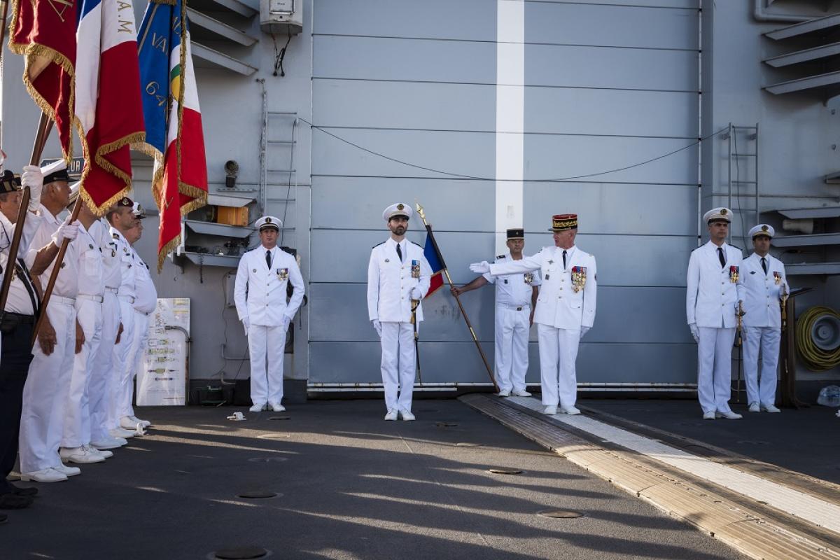 Un nouveau commandant  pour la frégate de surveillance Nivôse