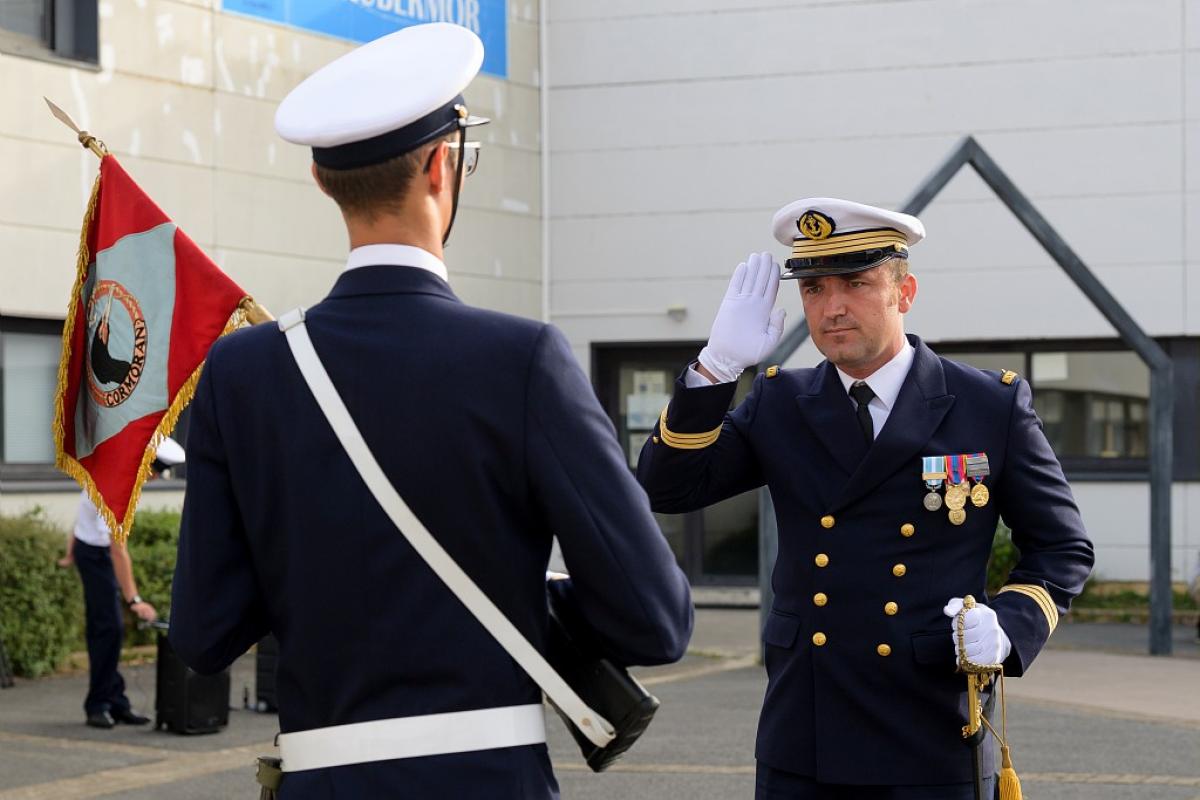 Un nouveau commandant pour le Cormoran B 