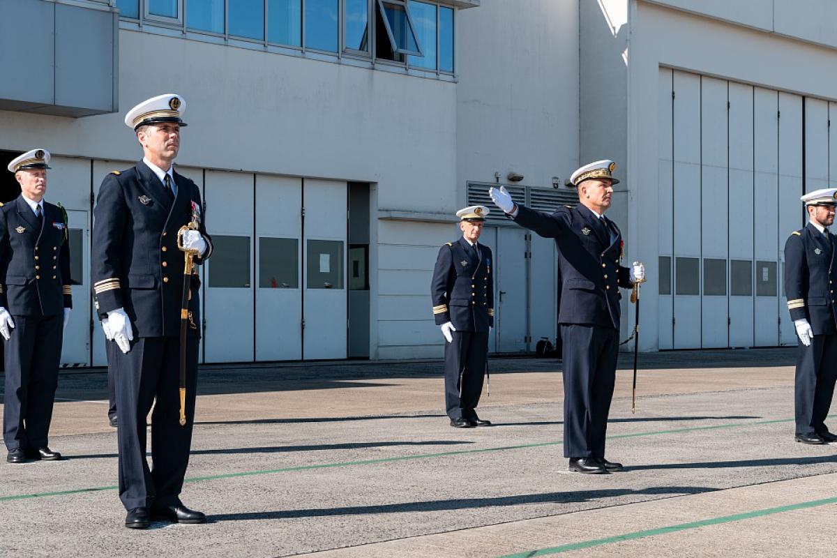 BAN Landivisiau : La flottille 11F change de commandant 